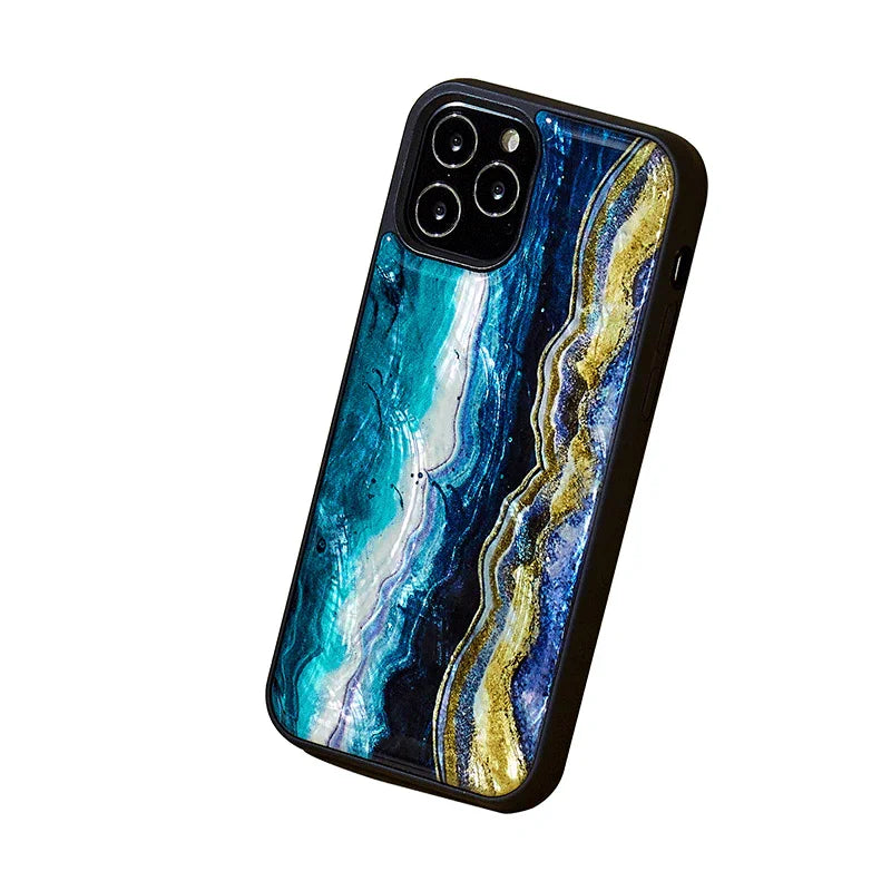 Ikins Case For iPhone 12 / 12 Pro - Purple Agate - Tashqila Ikins Case For iPhone 12 / 12 Pro - Purple Agate - Tashqila